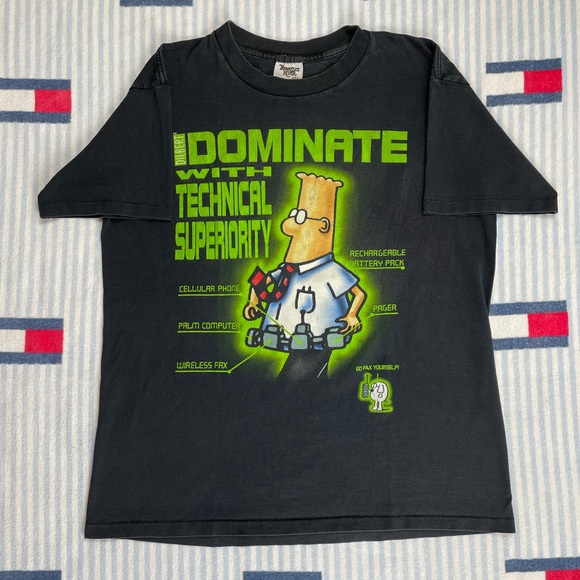 tennessee river Other - Vintage Dilbert Comic strip cartoon short sleeve tee shirt